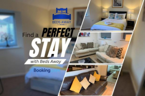 6 Bedroom House by Beds Away Short Lets & Serviced Accommodation Oxford With 2 En-suites, Garden & Free Parking